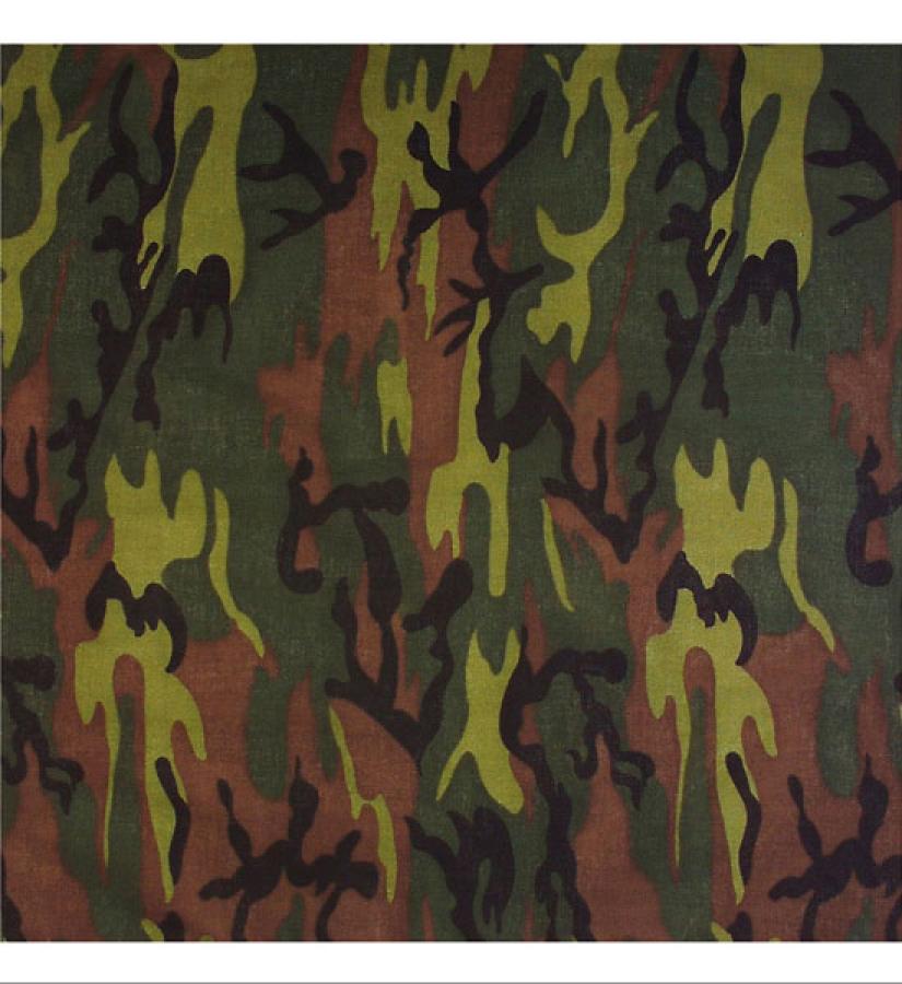 Bandana militaire soldat camouflage armée