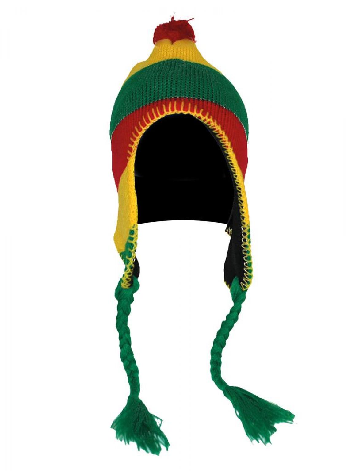 Bonnet Péruvien jaune / vert / rouge
