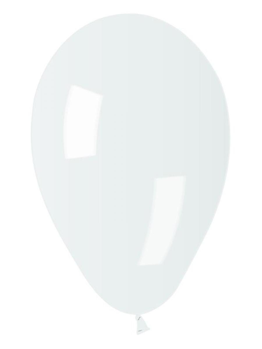 50 ballons latex 25cm blanc fabriqués en France