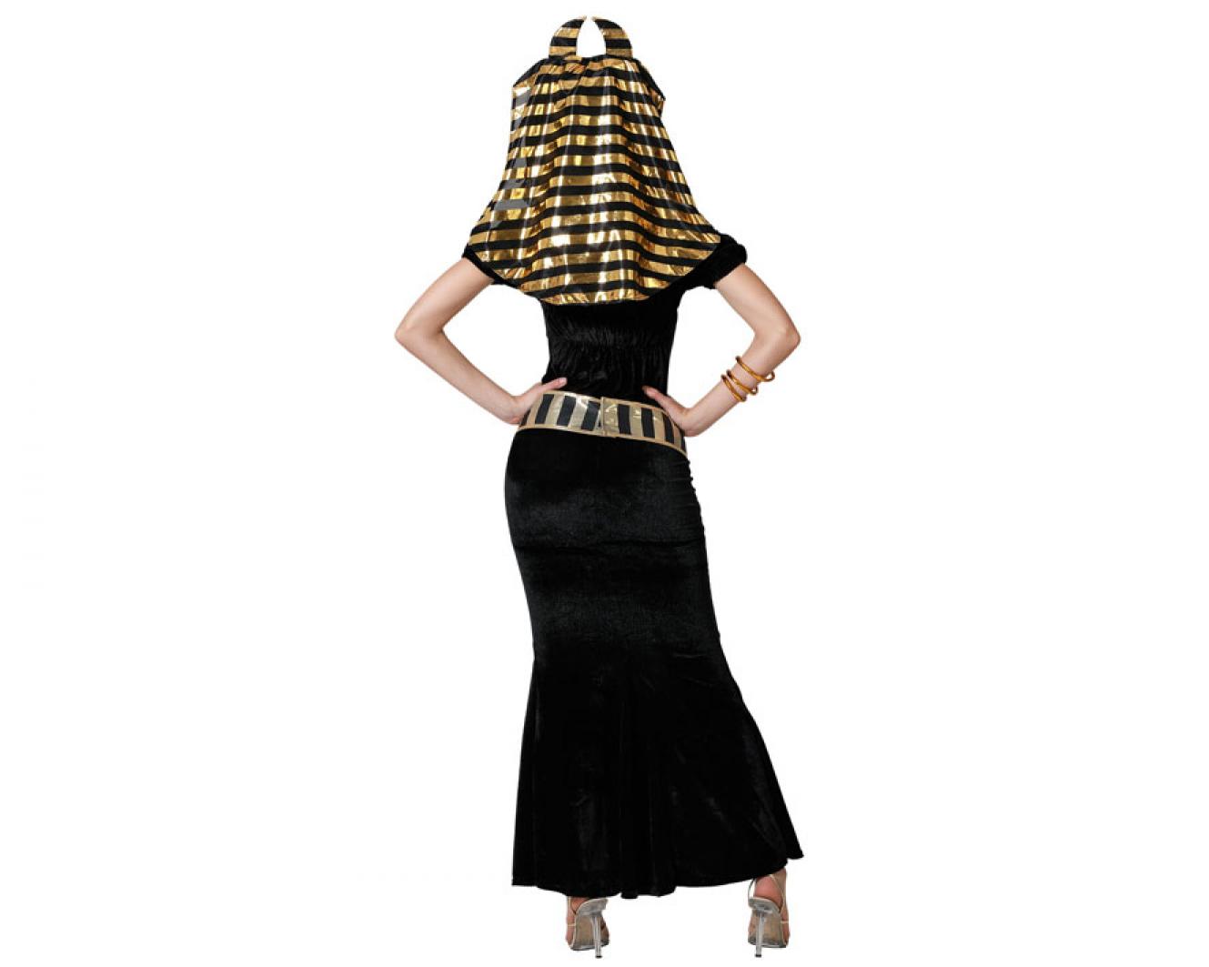 Egyptienne noire et or taille M/L