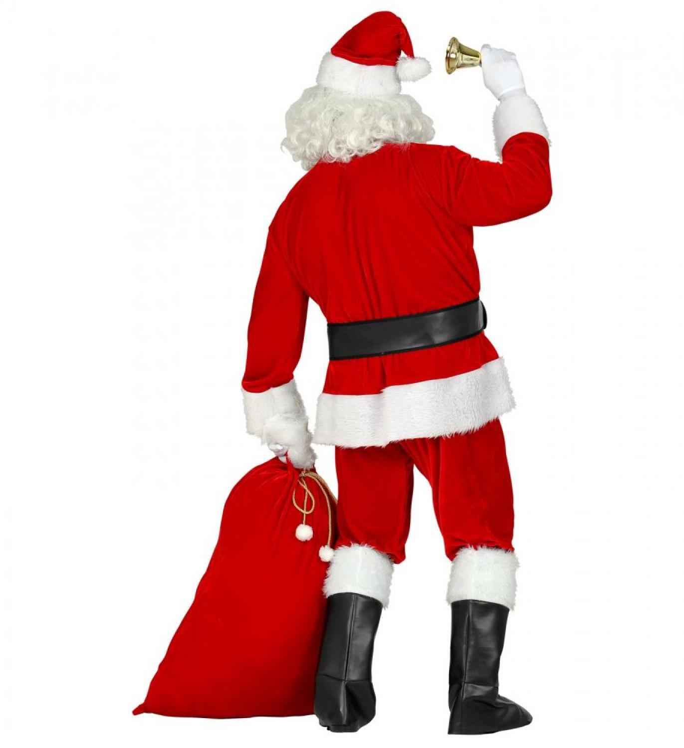 Costume Père-noël professionnel luxe velours