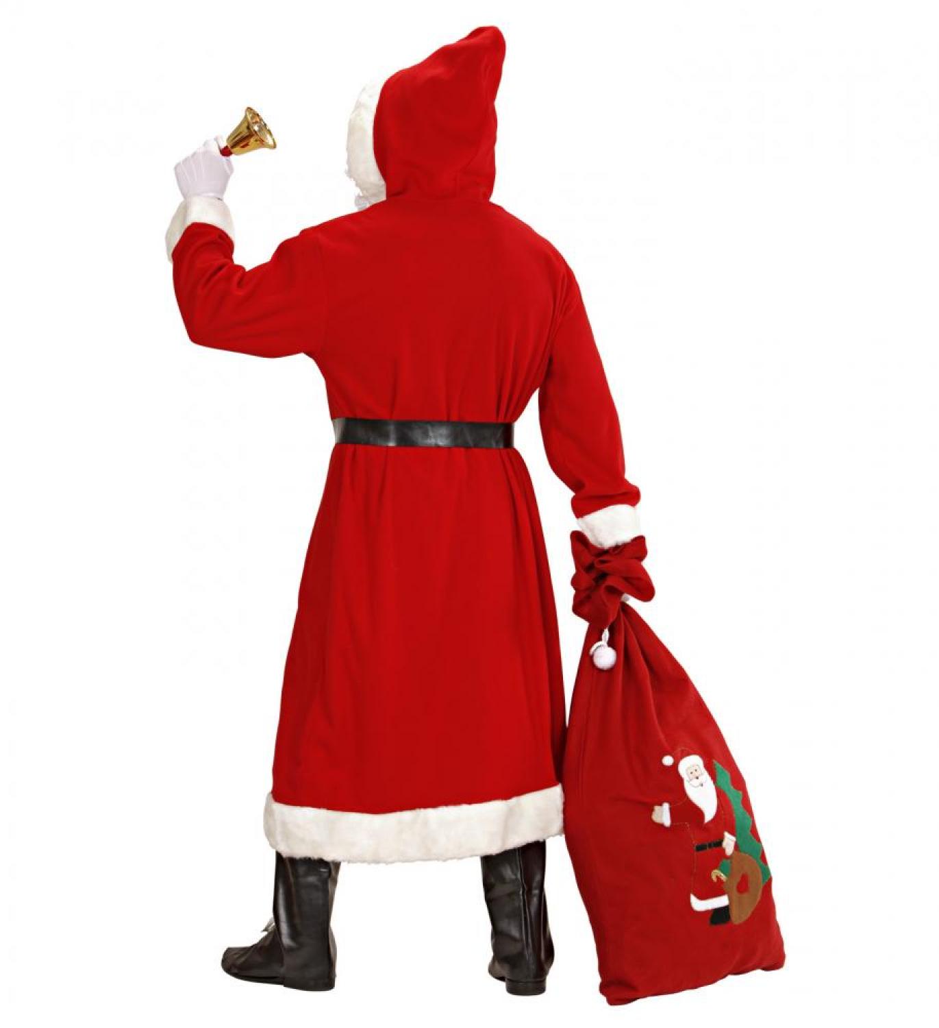 Père Noël à manteau super luxe