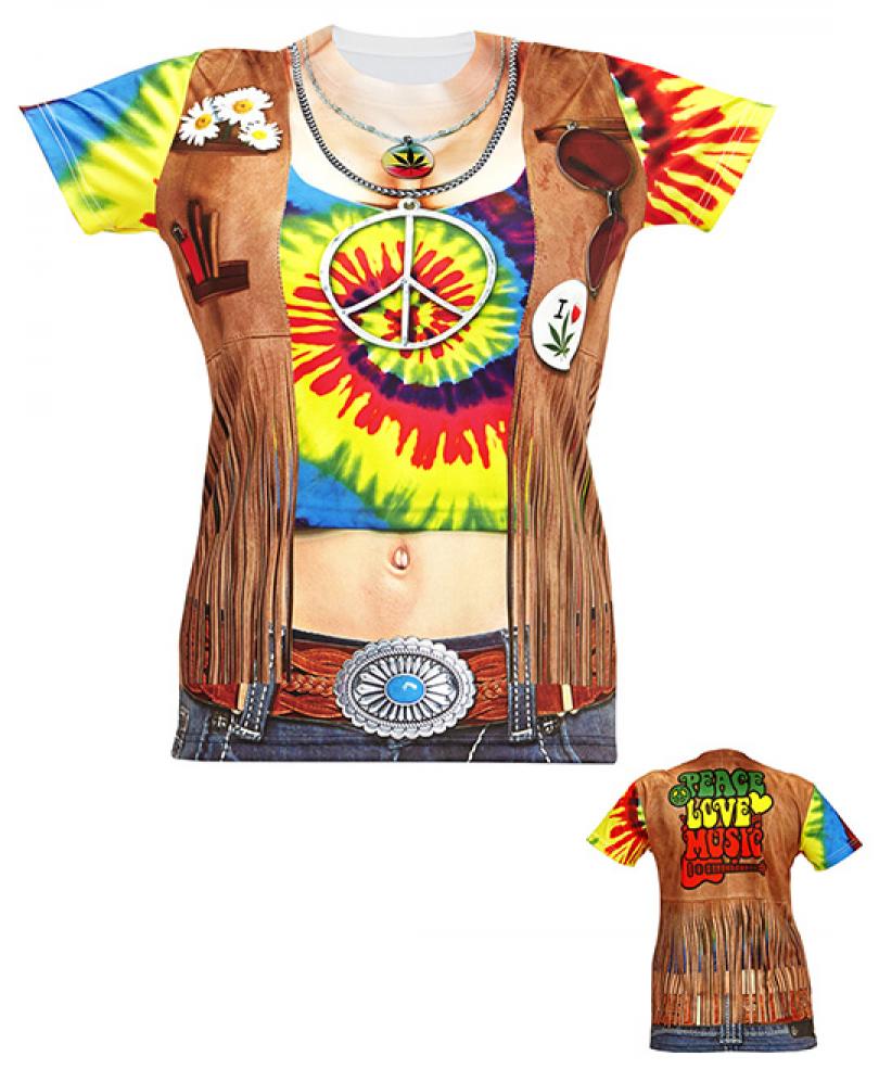 Tee shirt hippie femme taille L/XL