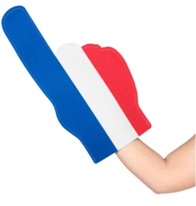 Main en mousse supporter France 49cm
