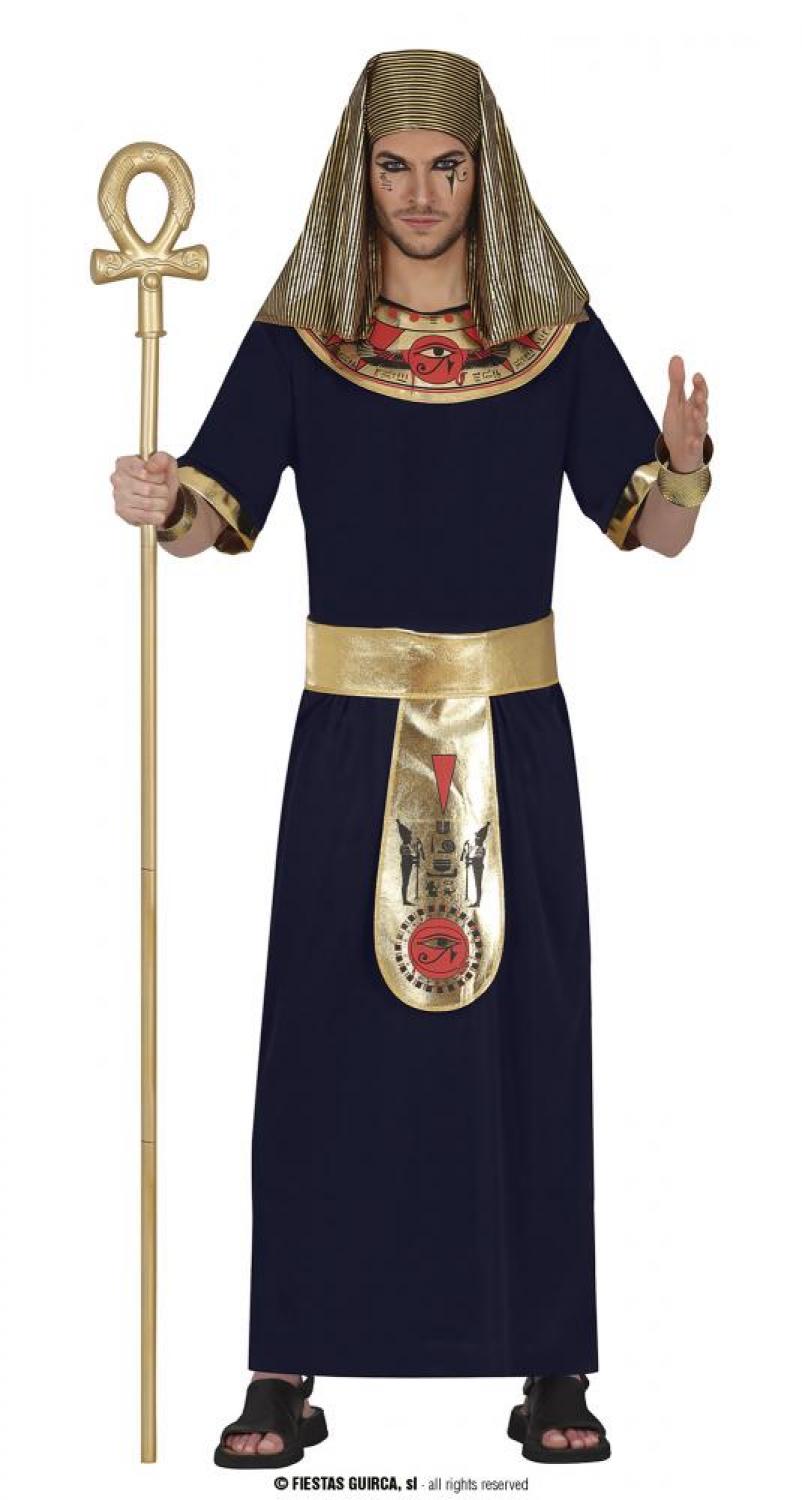 Egyptien bleu et or taille L