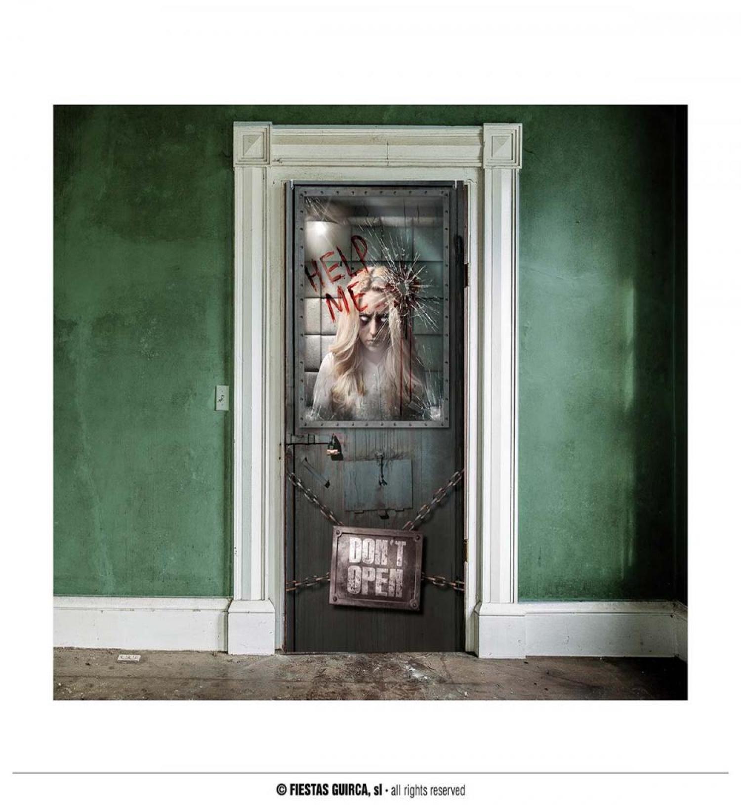 Décoration de porte asile psychiatrique