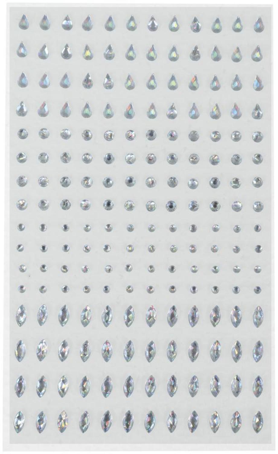 Strass bijoux pour visage à personnaliser