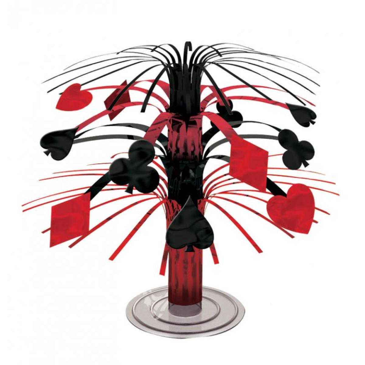 Centre de table Poker et Casino 19cm