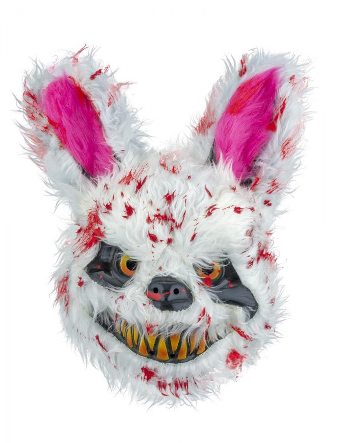 Masque lapin blanc tueur