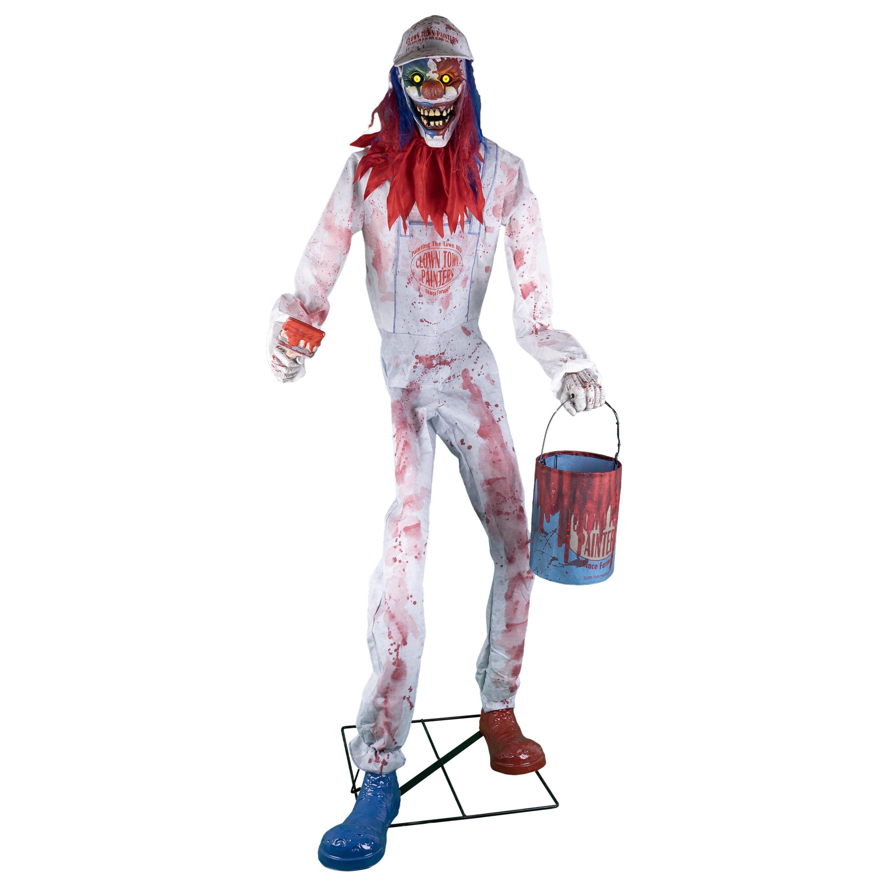 Arty le peintre clown diabolique 213cm animatronic
