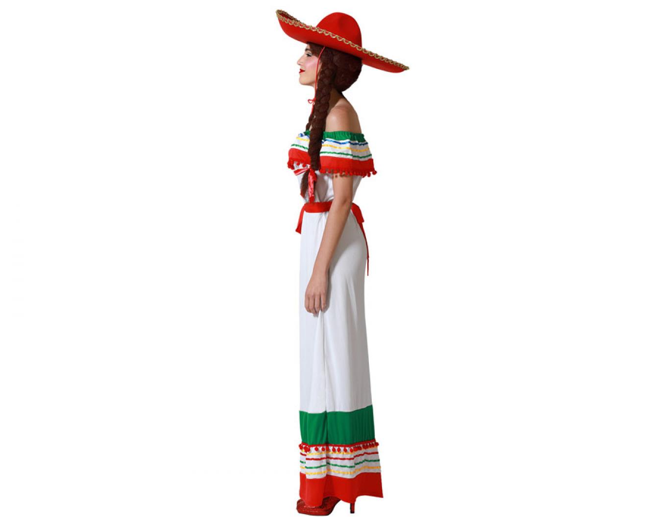 Robe longue mexicaine taille XS/S