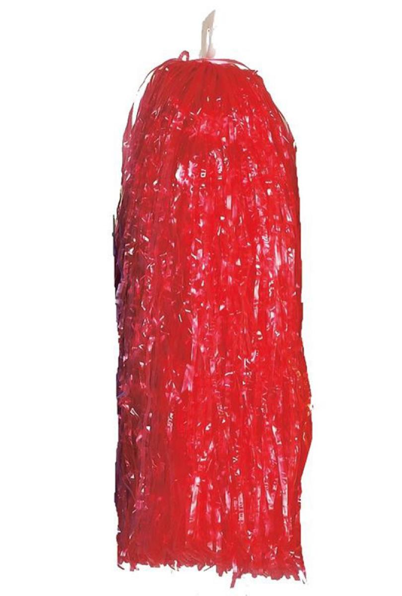 Grand pompon rouge