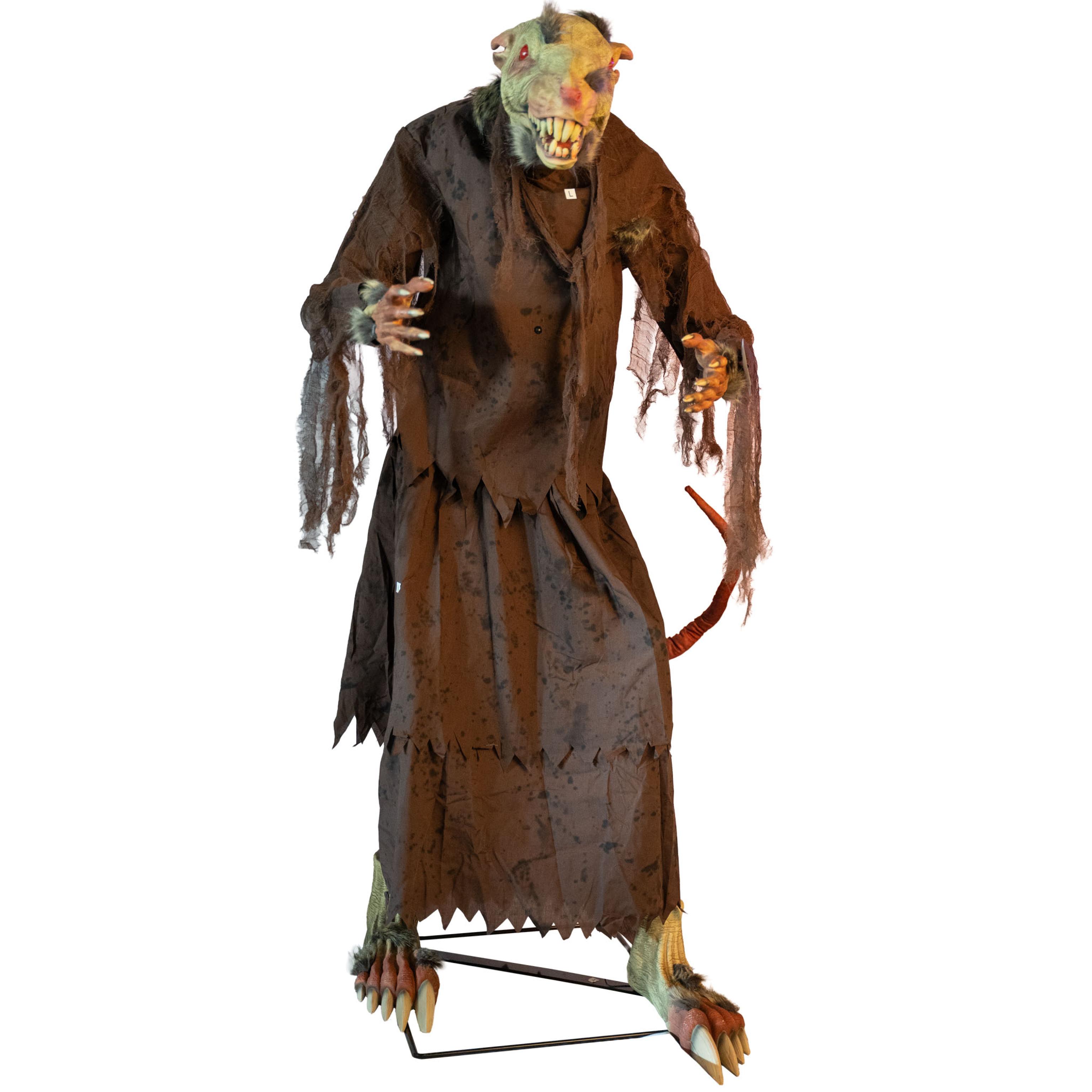 Animatronic rat mutant des égouts maitre Splinter 155cm