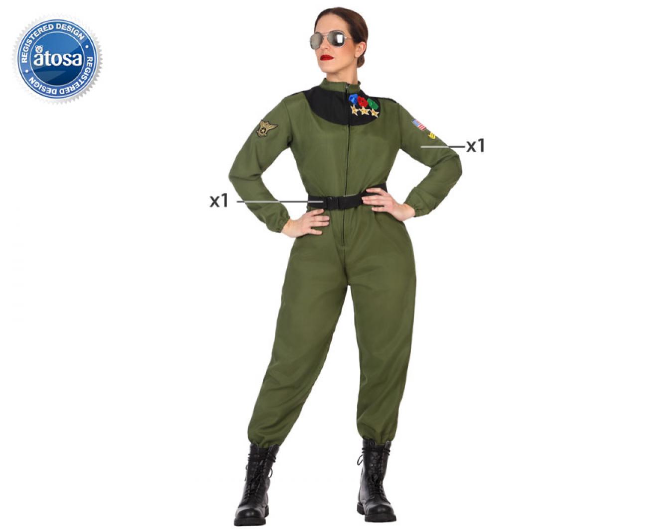 Pilote de chasse femme taille XL