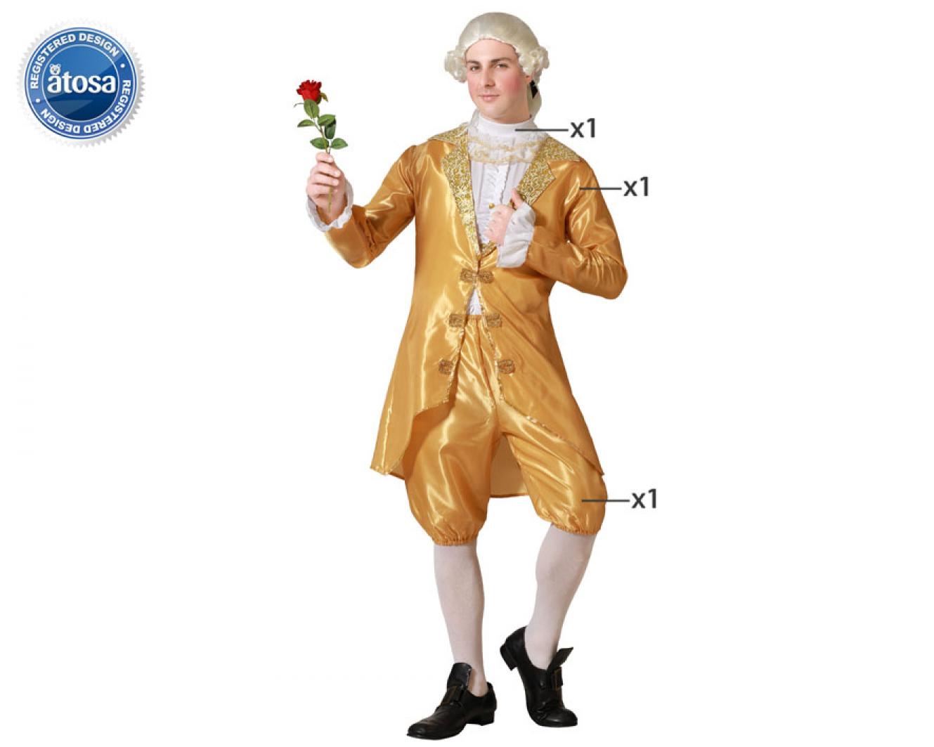 Marquis renaissance or et dentelle taille XS/S