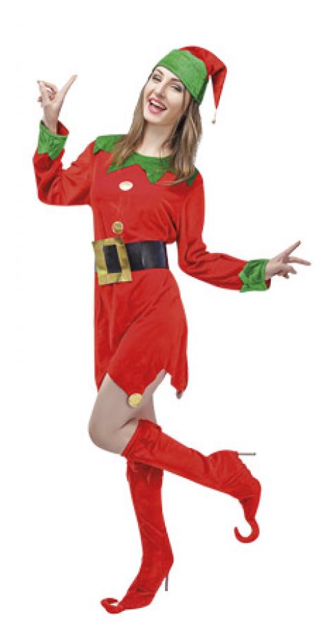 Lutin de Noël femme Taille S/M