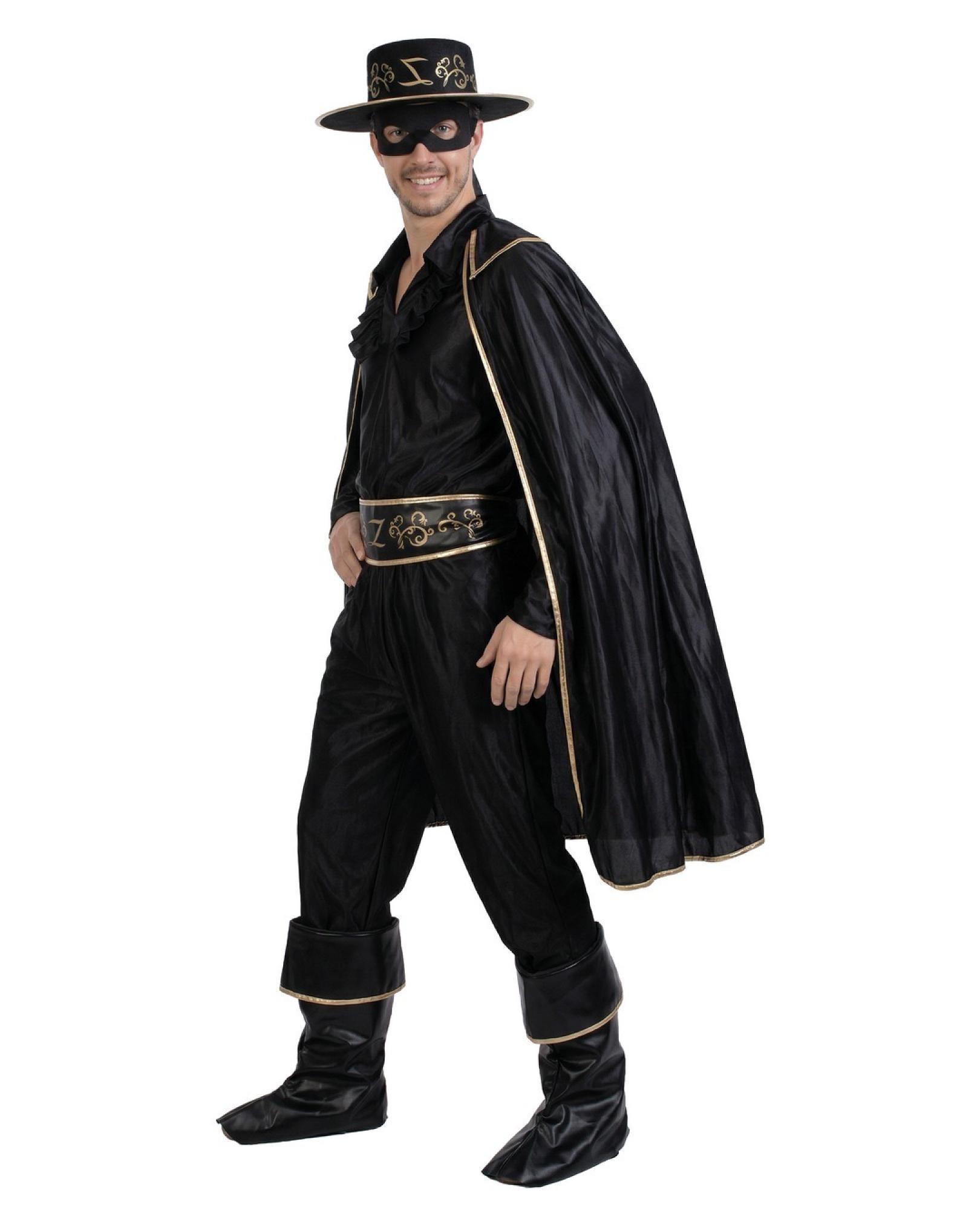 Déguisement complet de Zorro sous licence taille S/M