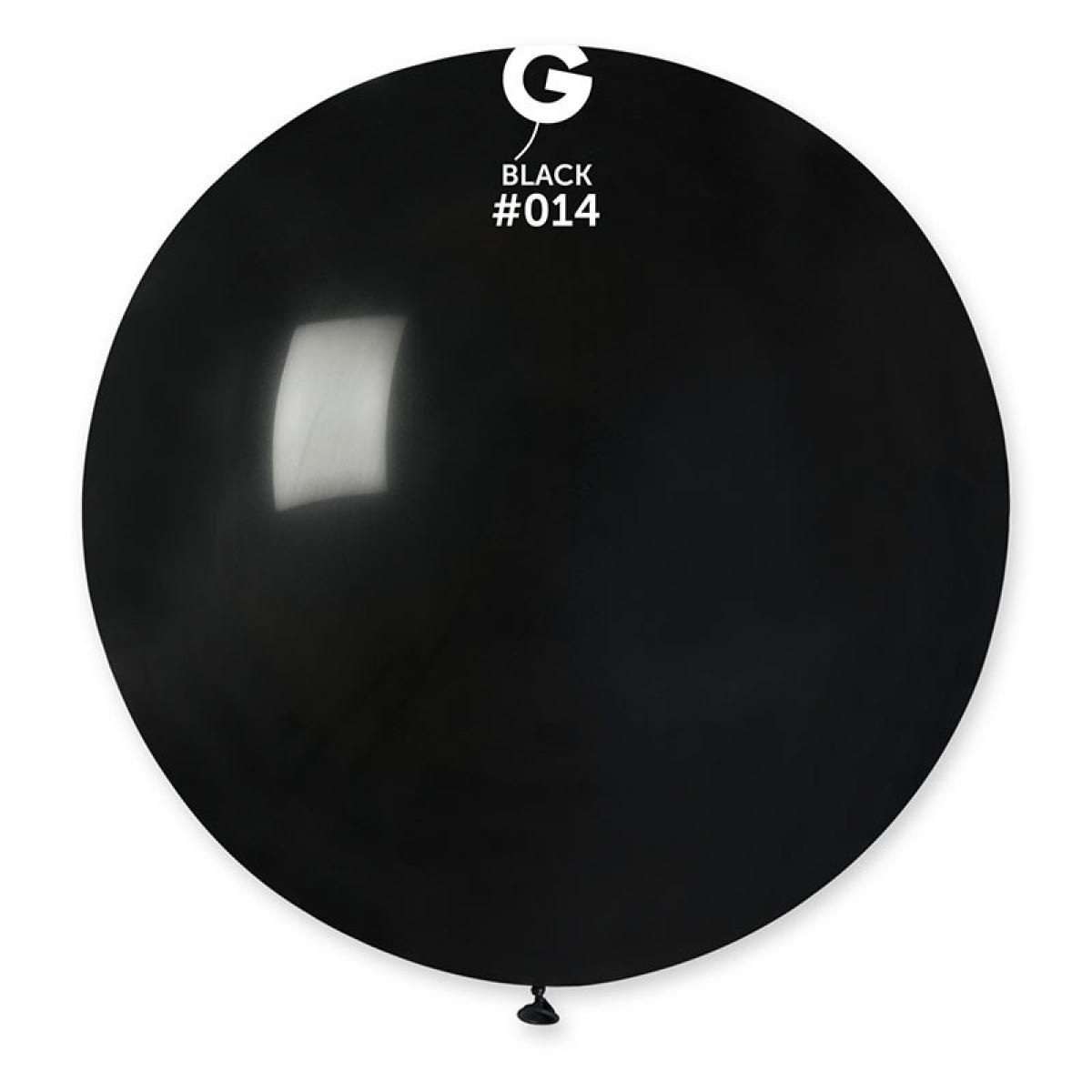 Ballon géant diamètre 80cm Noir