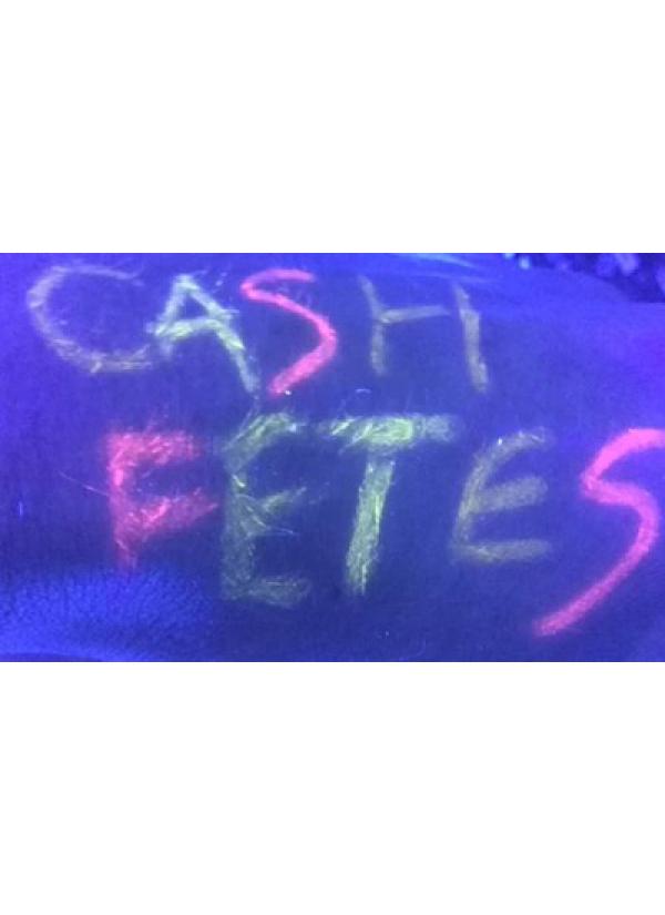 5 crayons gras fluo effet UV