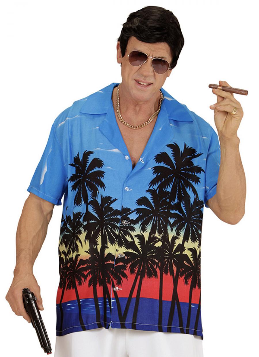Chemise hawai palmiers XL