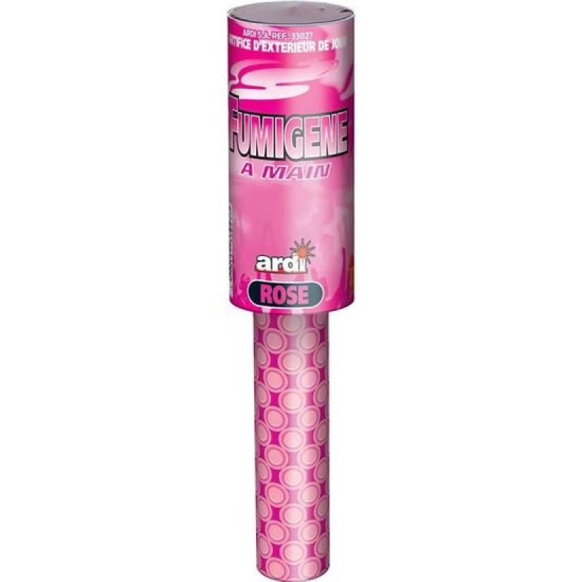 Fumigène à main rose 90 secondes pas cher