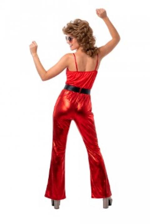 Disco show girl rouge ensemble femme taille S