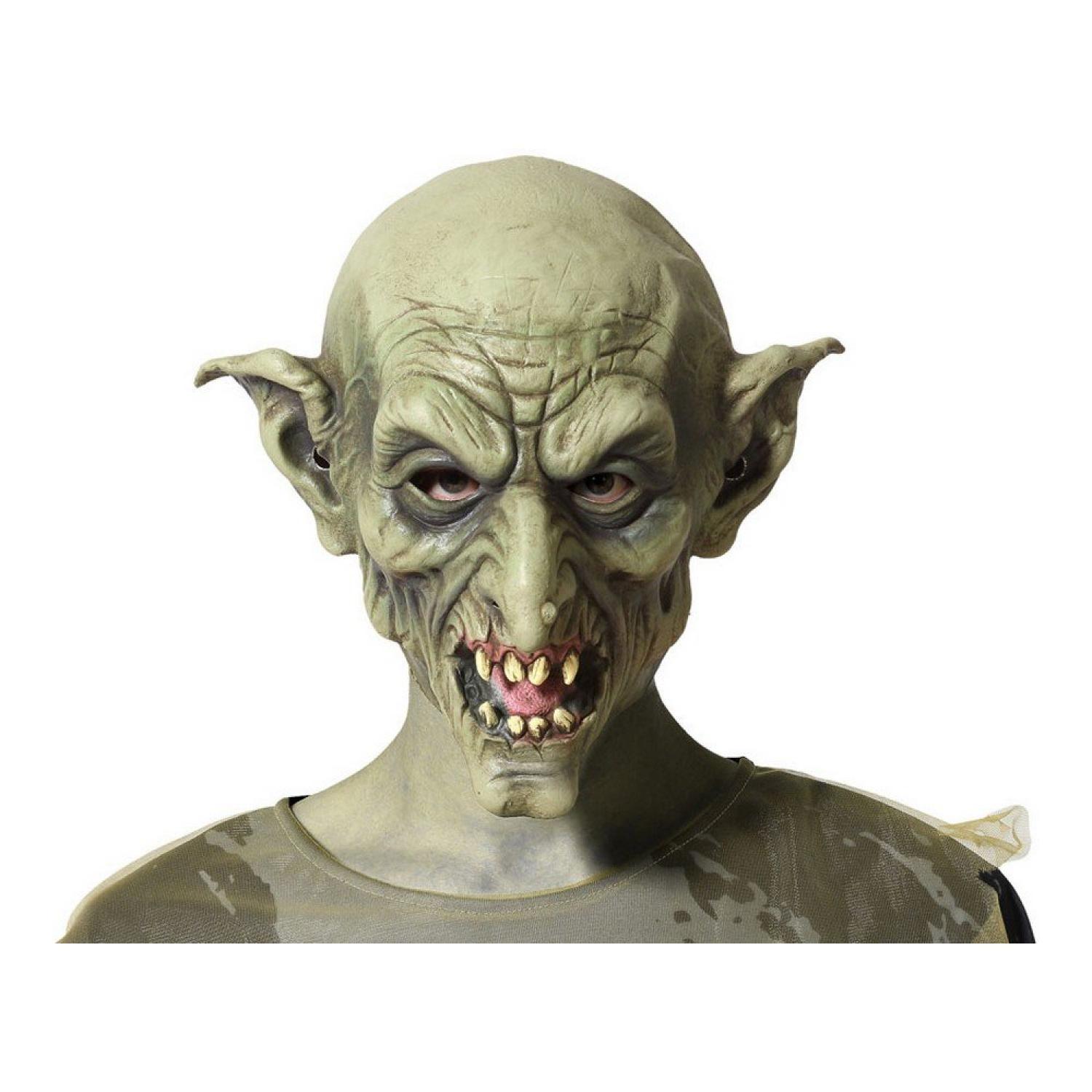 Masque latex adulte orc maléfique