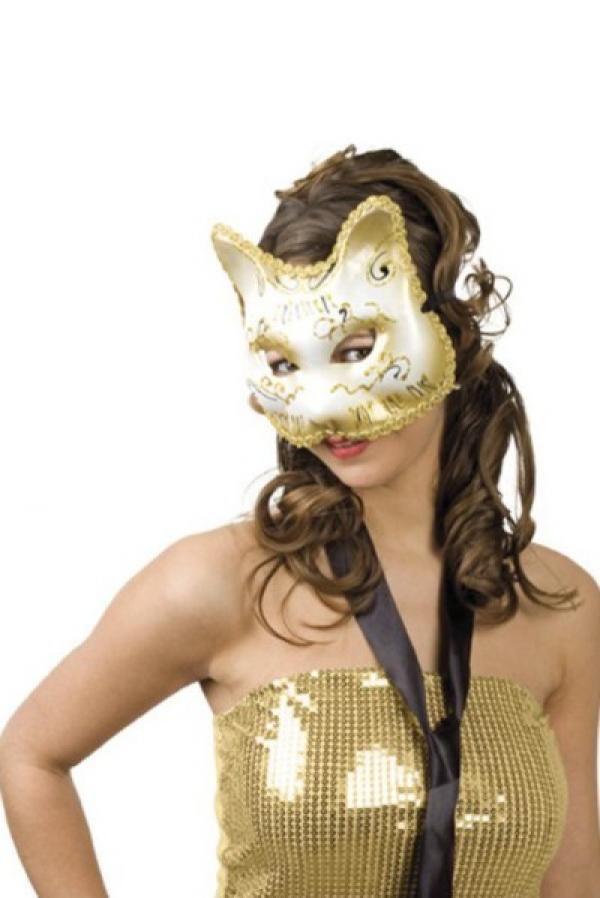 Loup vénitien de chat
