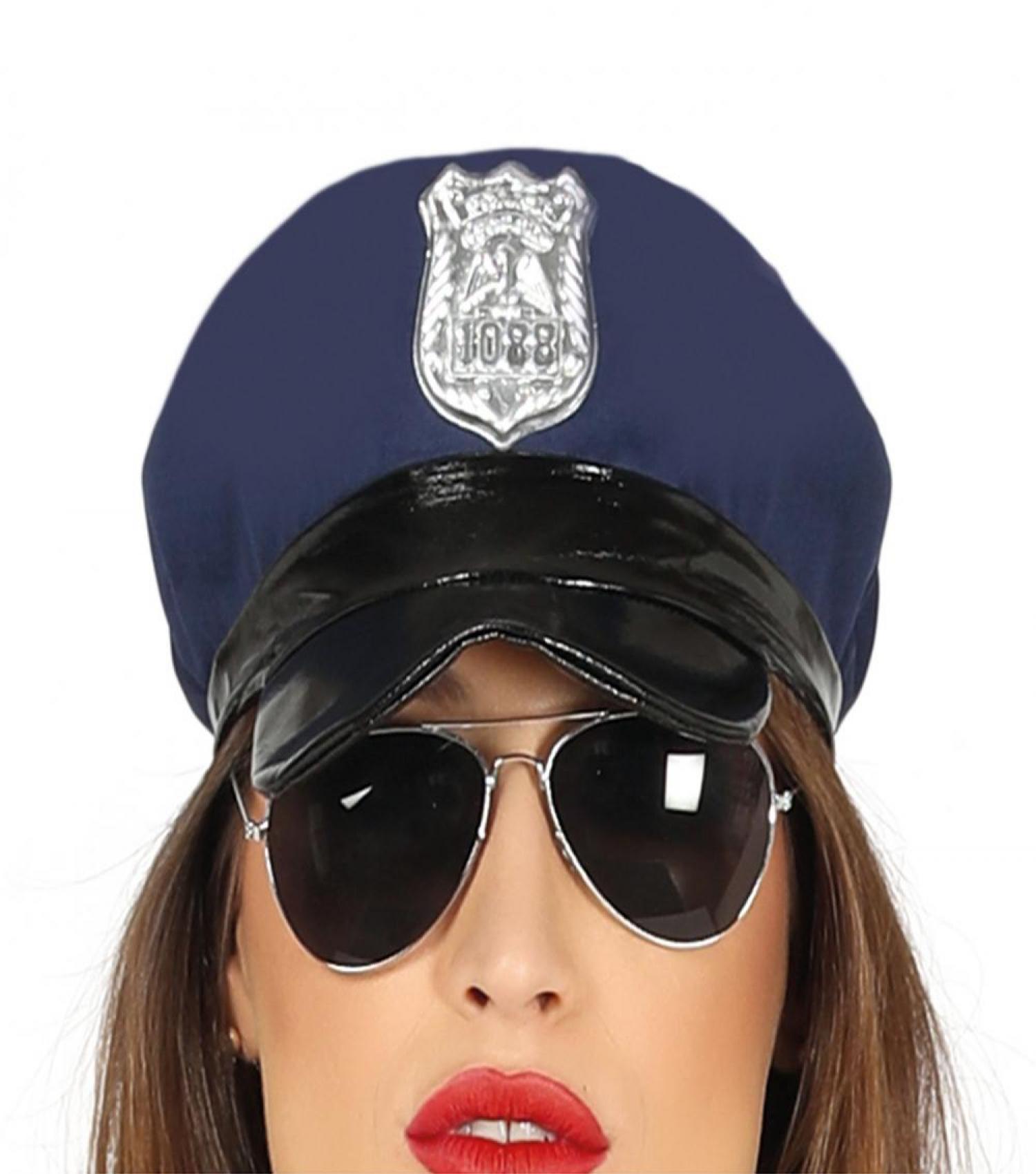 Policière bleue taille L
