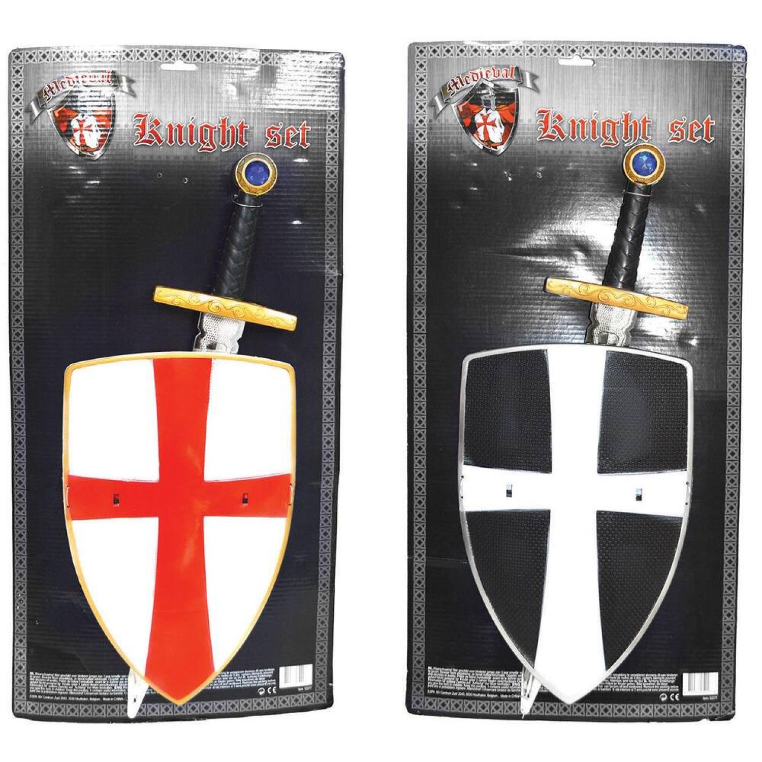 Set épée et bouclier chevalier croisé enfant