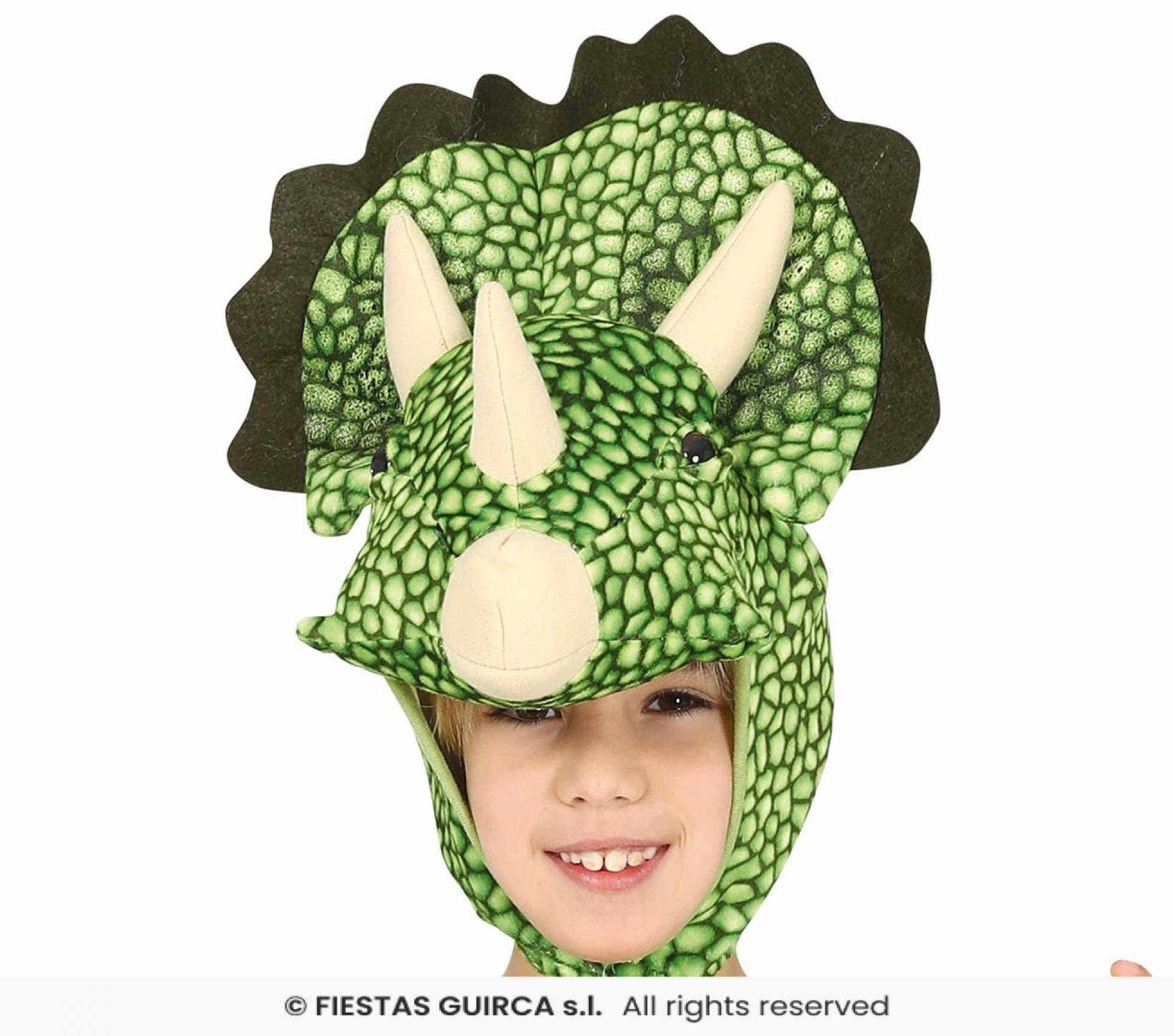 Dinosaure triceratops taille 7/9 ans