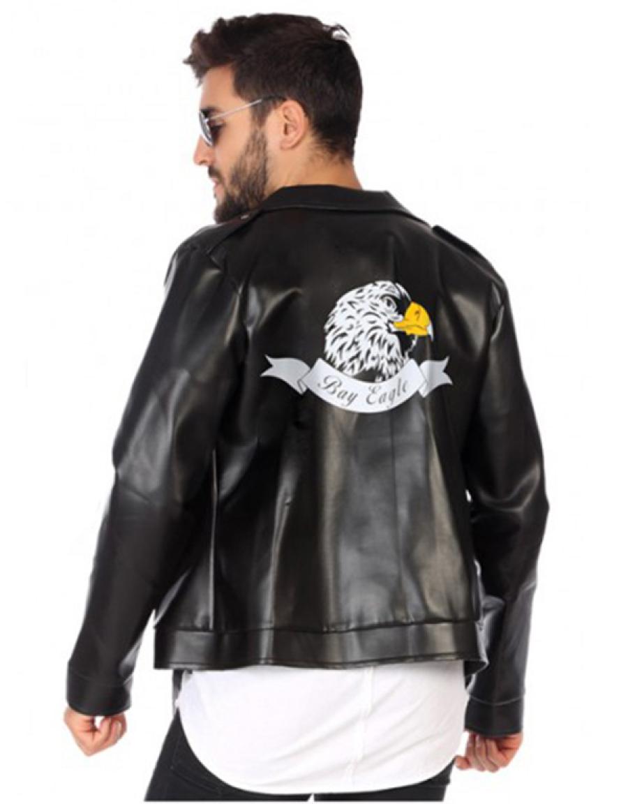 Blouson cuir rock star années 50