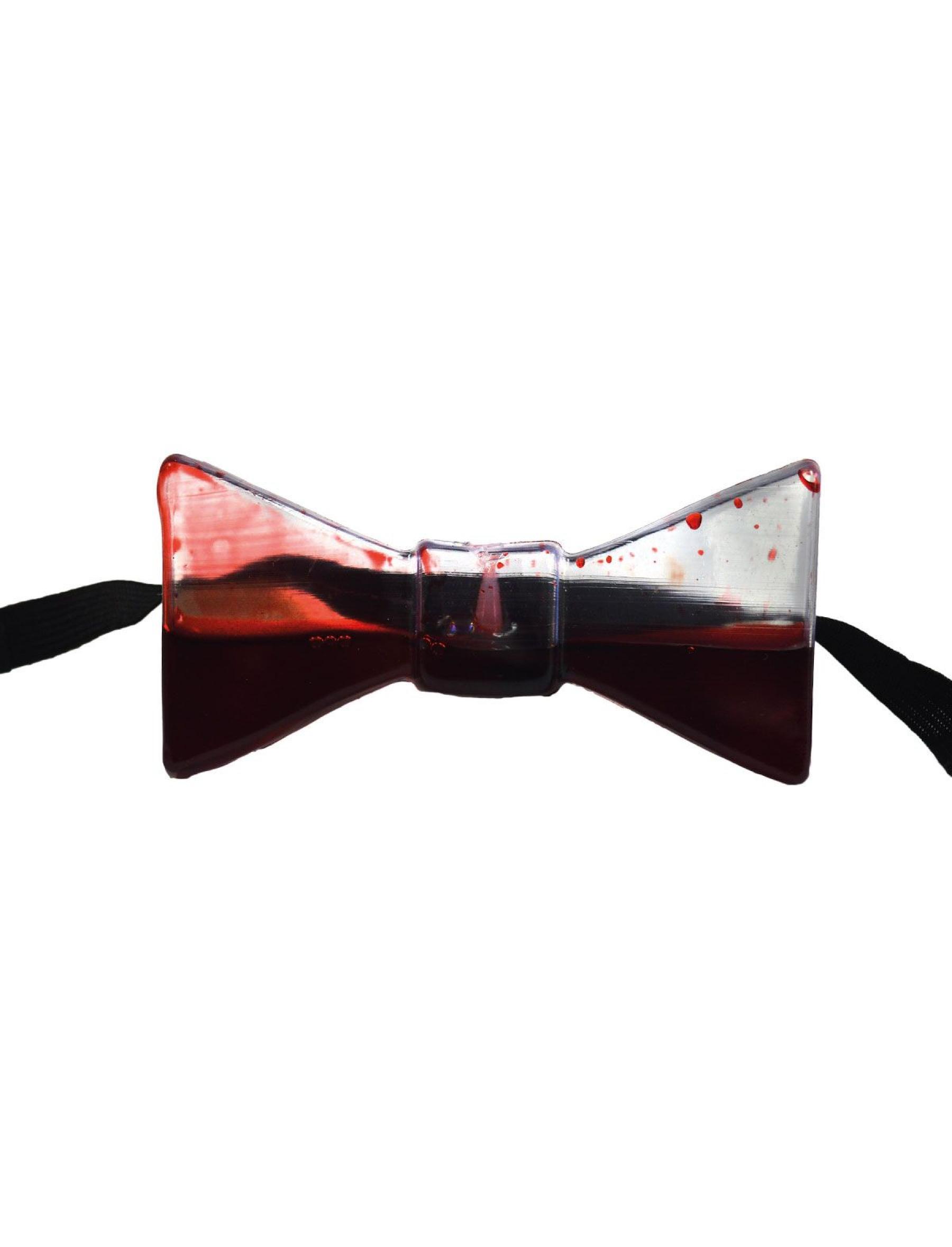 Noeud papillon avec faux sang liquide