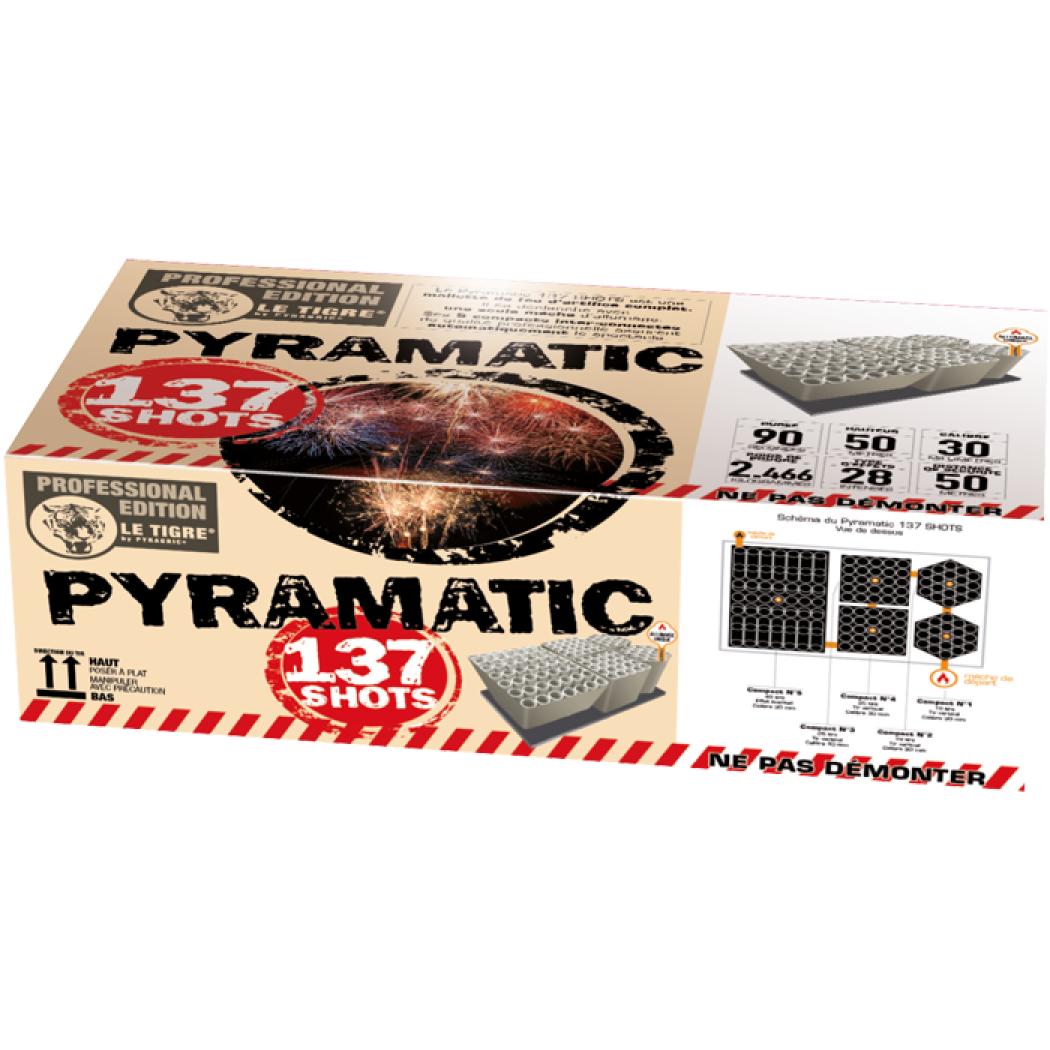Feu automatique Pyramatic 137 coups livré chez vous !