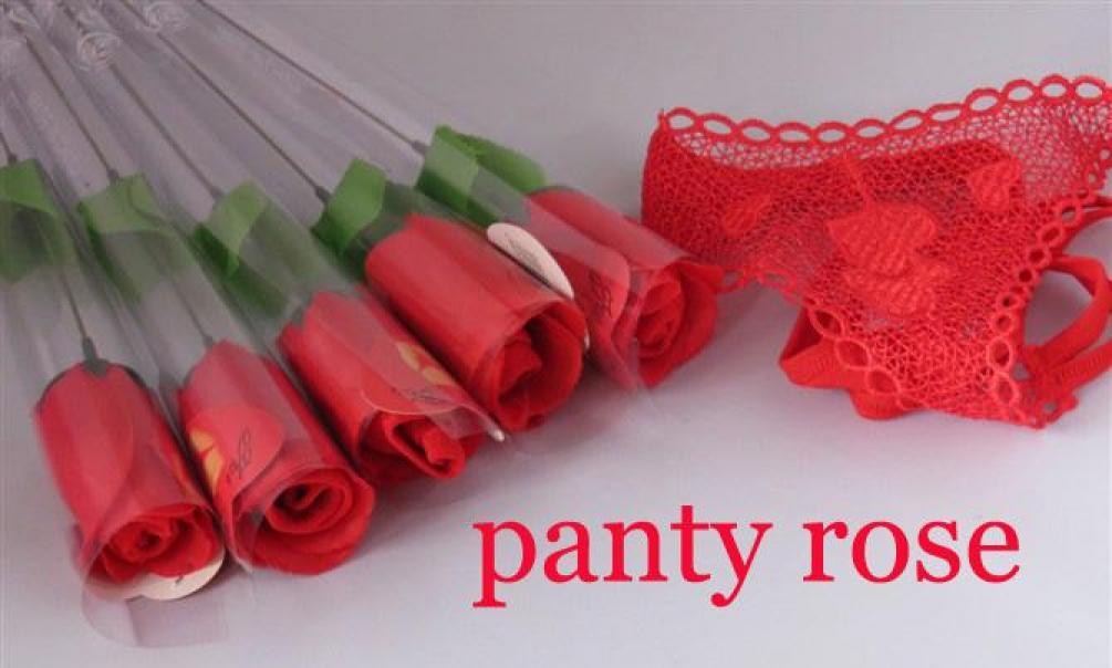 Rose string rouge