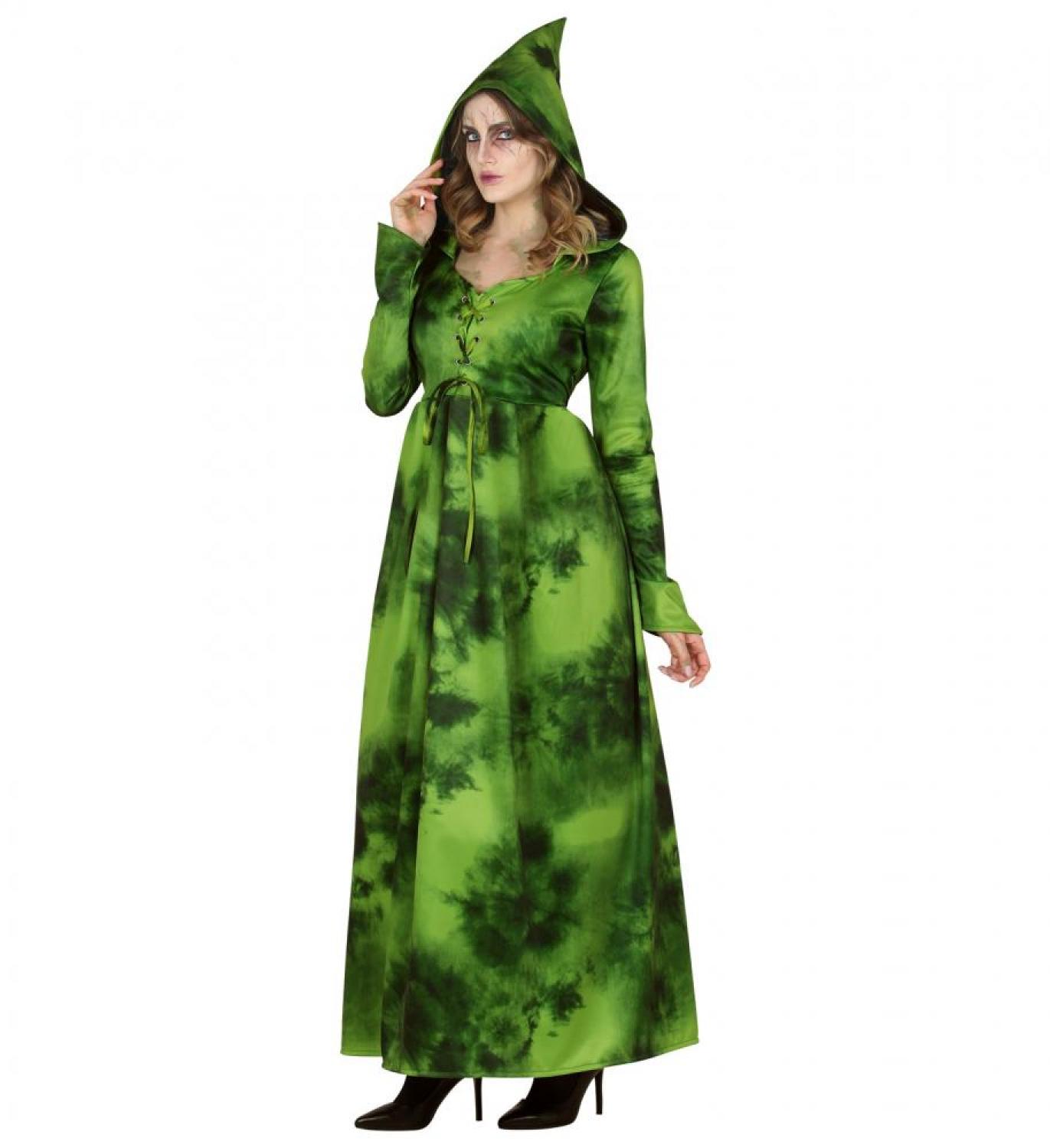Sorcière verte de la forêt taille S