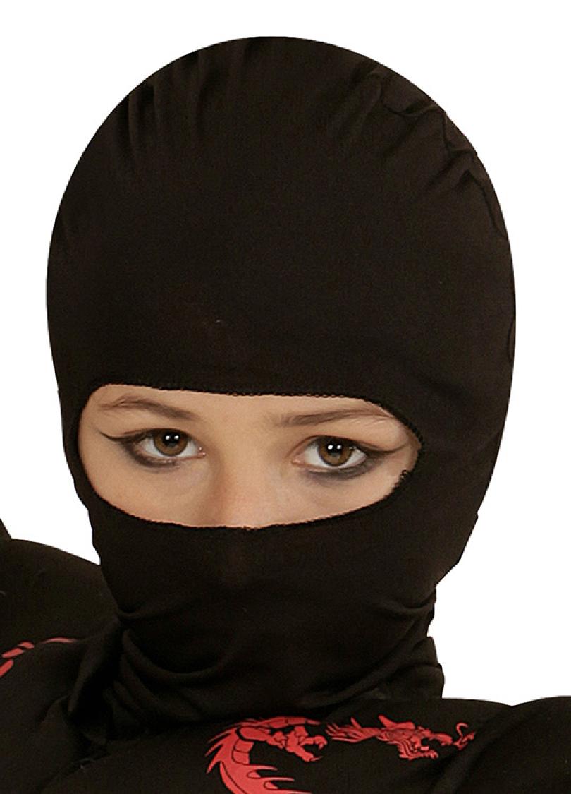 Cagoule de ninja enfant