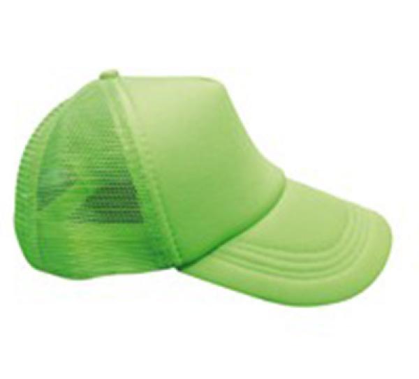 Casquette fluo vert