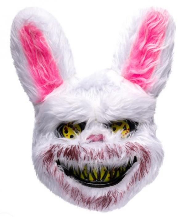 Masque lapin blanc tueur effrayant [célèbre sur tiktok !]