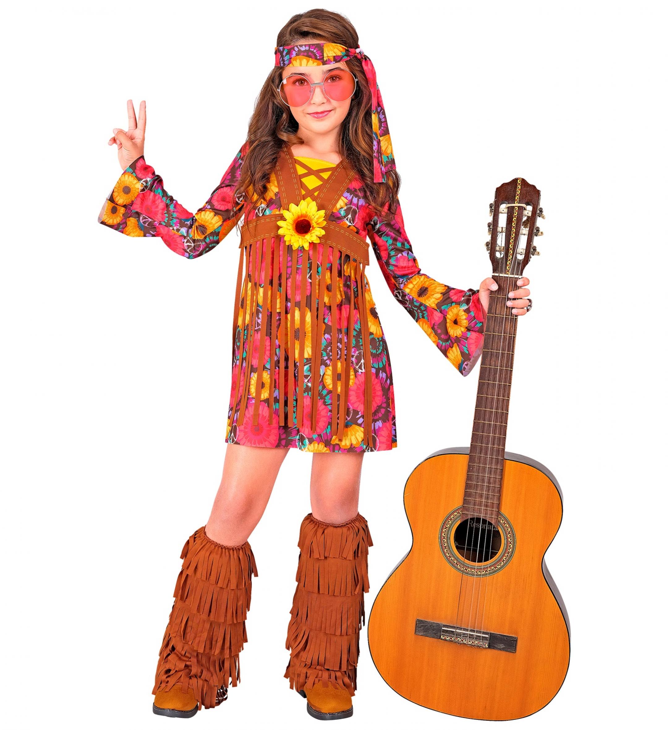 Robe hippie flower fille taille 11/13 ans