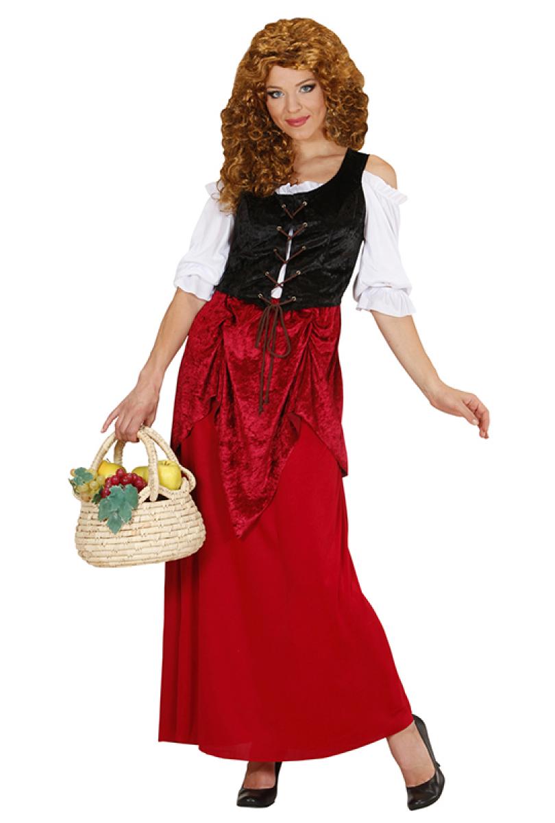 Aubergiste médiévale femme taille L