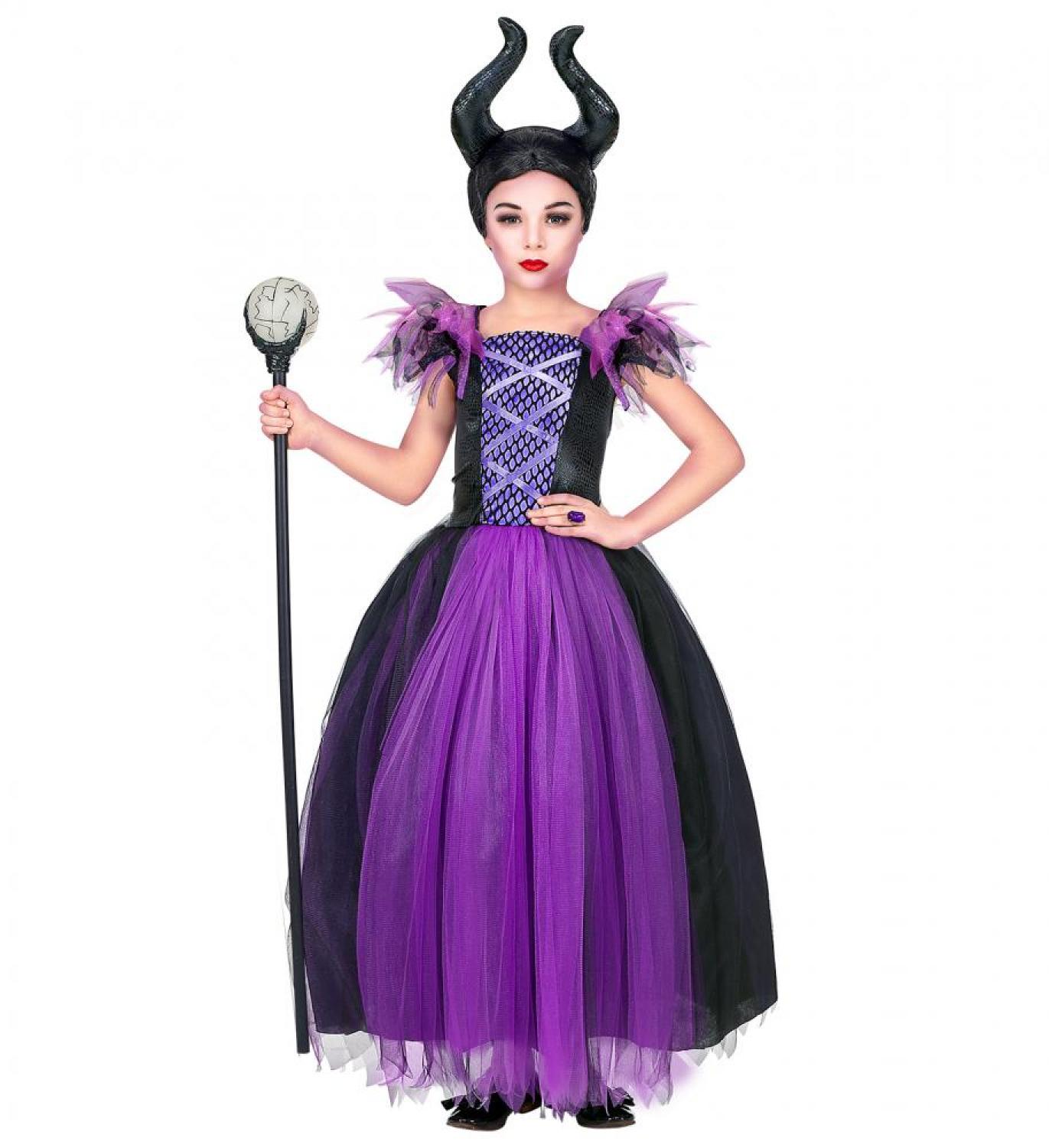 Maléfique violette taille 4/5 ans