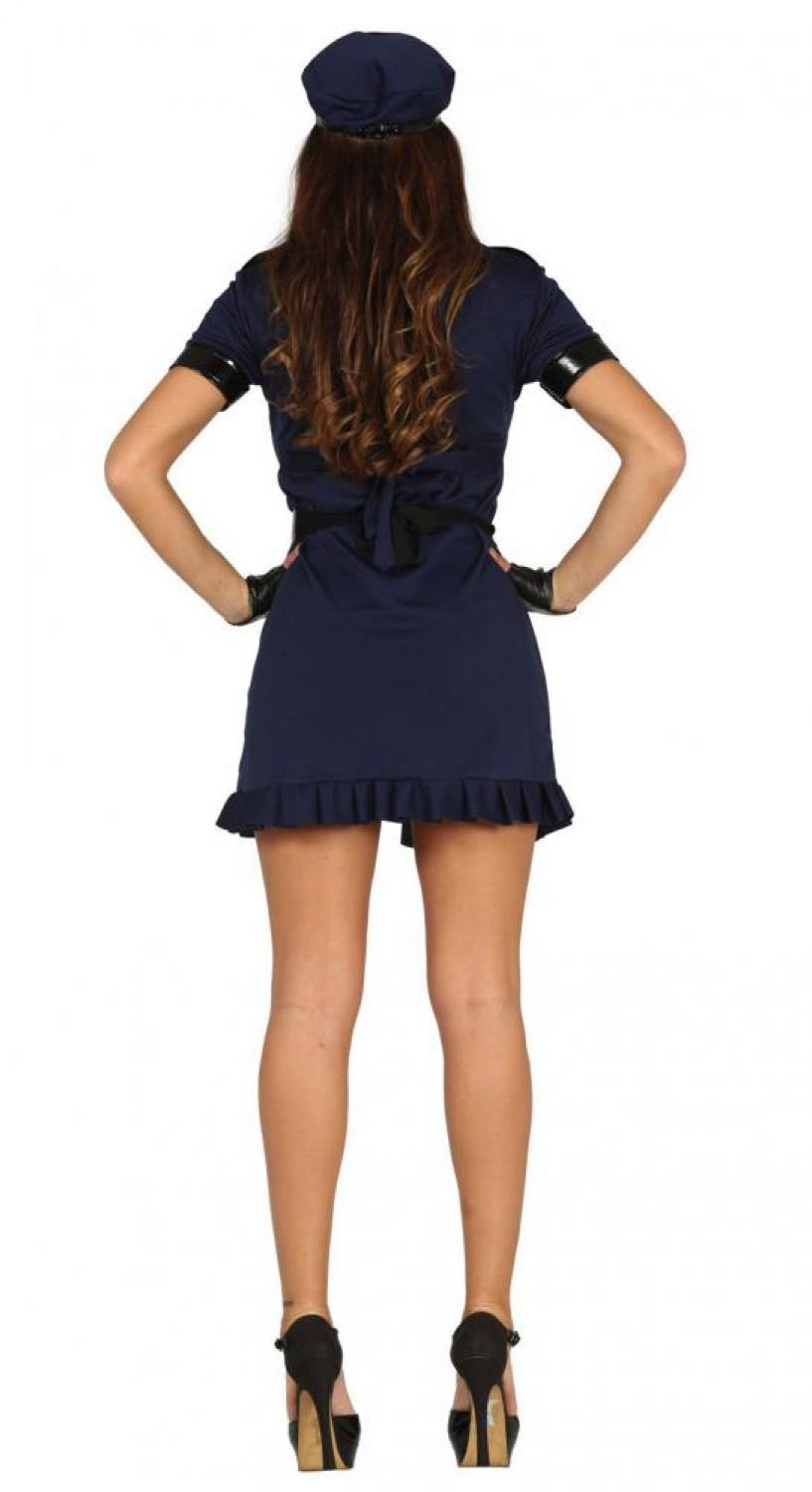 Policière bleue taille M