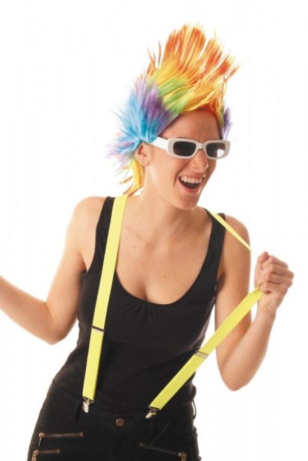 Bretelles fluo jaune