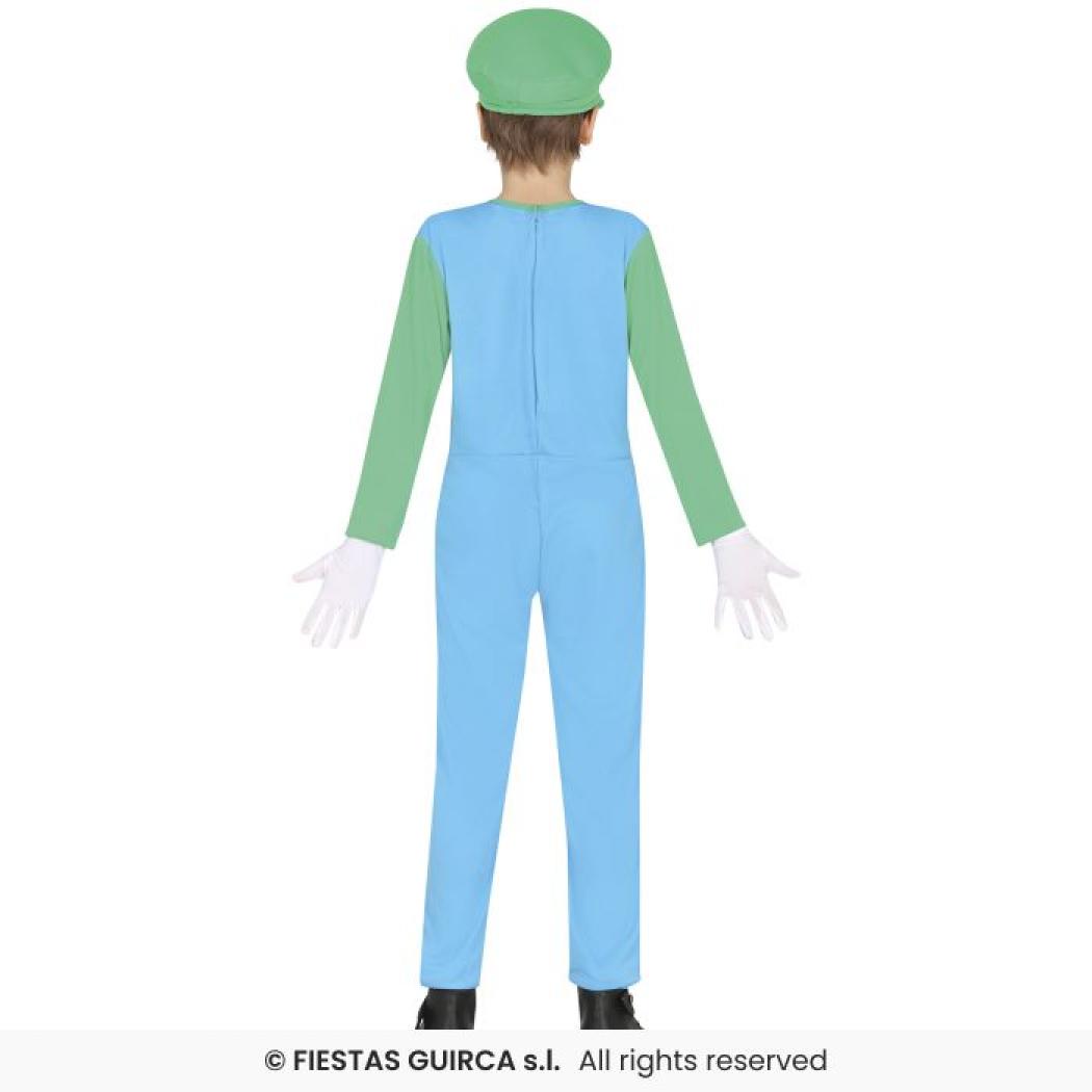 Plombier vert Luigi 7/9 ans