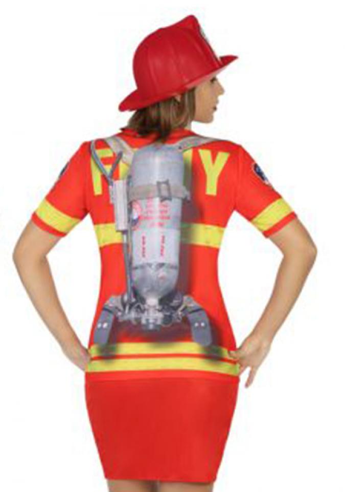 Tee shirt Pompier femme XS/S
