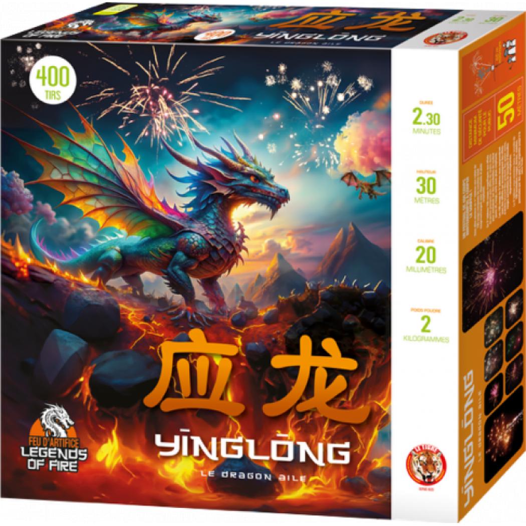 Feu automatique Pyragric Yinglong 400 départs