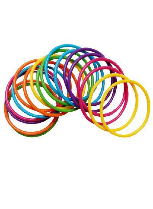 15 bracelets multicolores