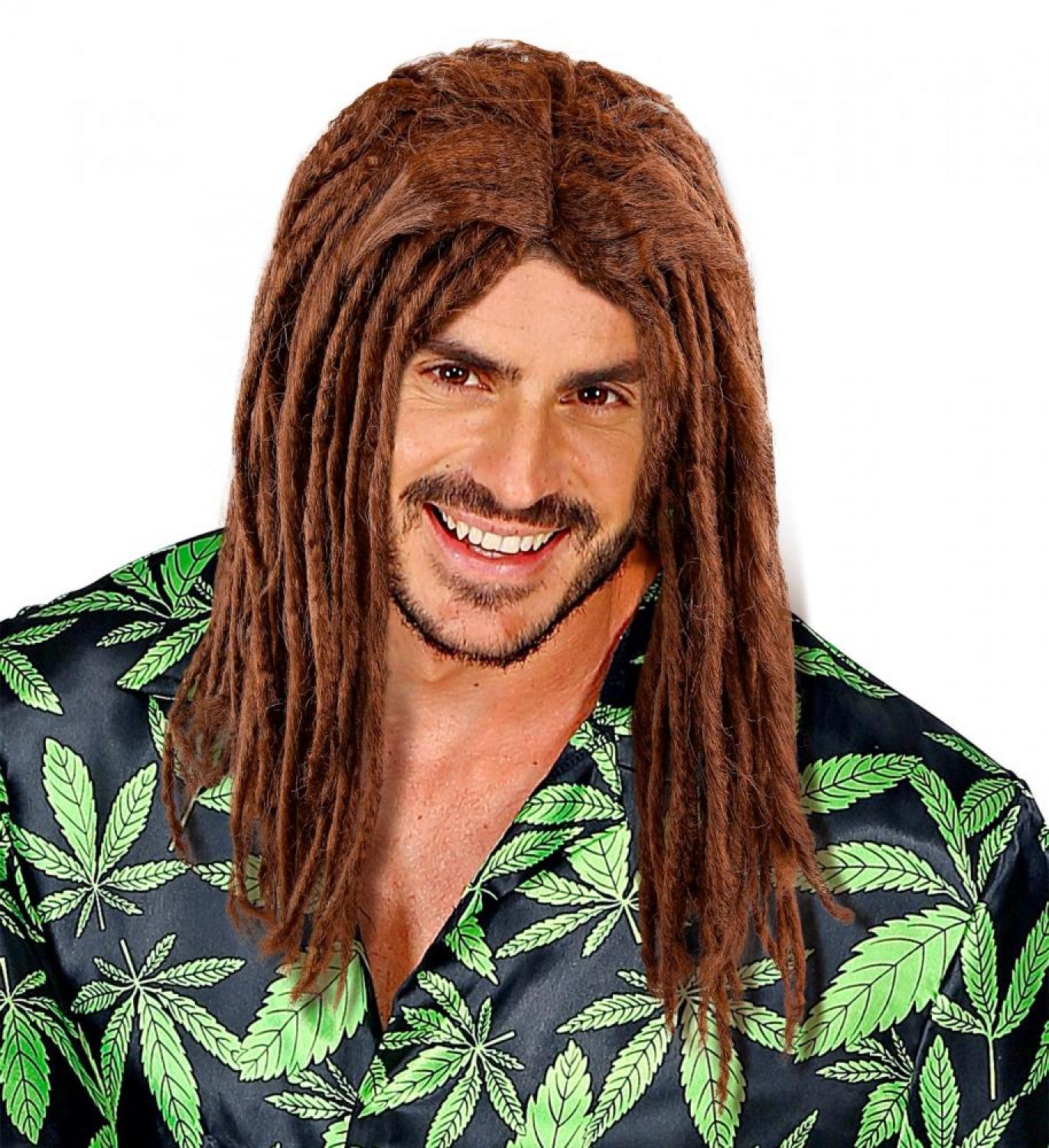 Perruque Dreadlocks brune mixte