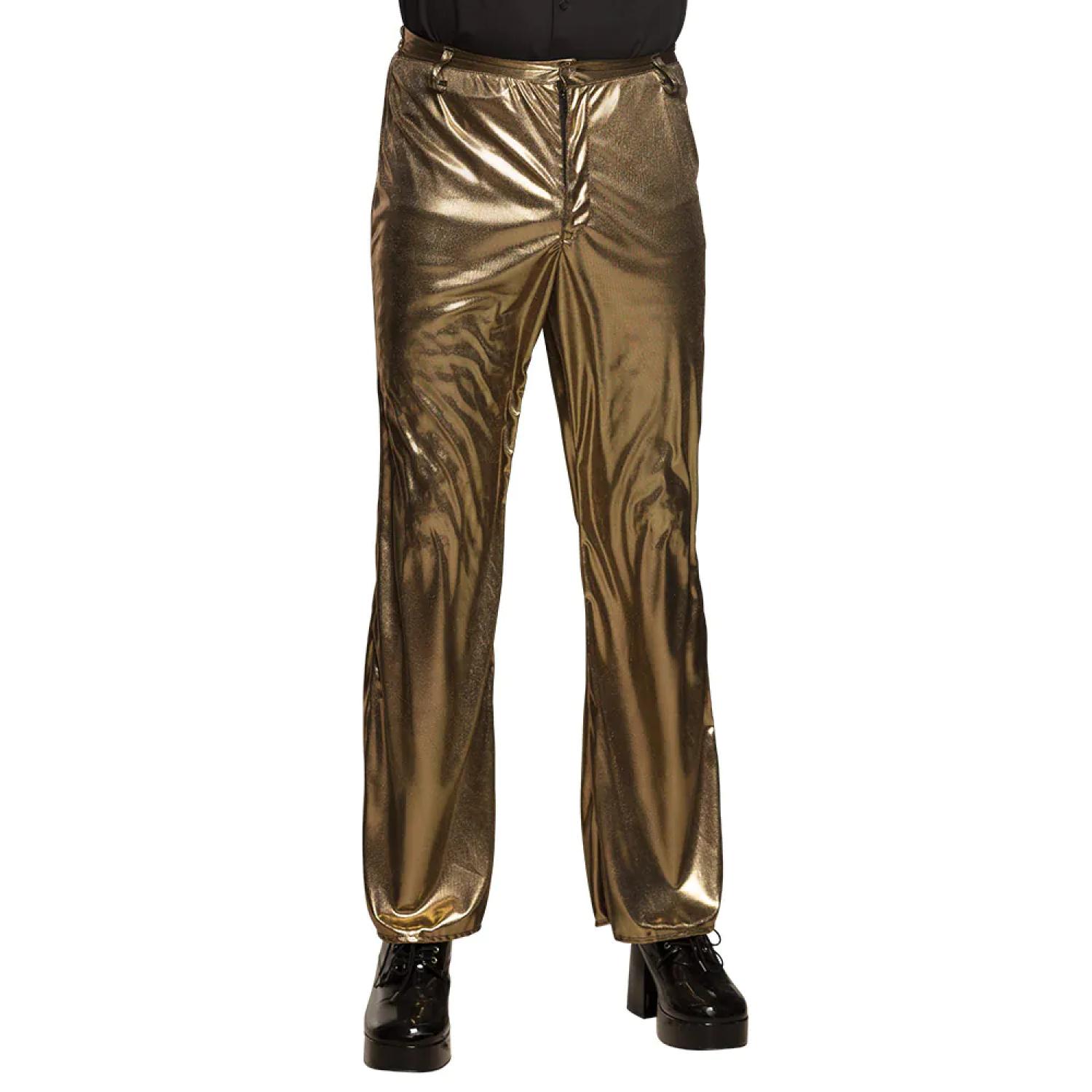 Pantalon disco or brillant taille M/L